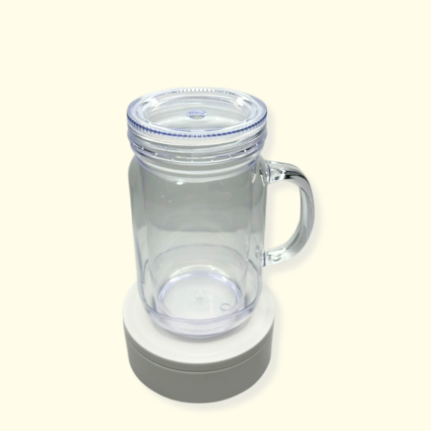 20oz Acrylic Snow Globe Tumbler